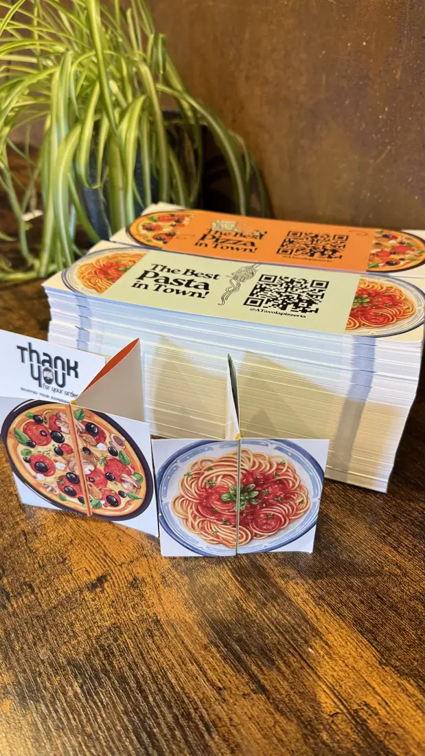 Restaurant menus and flyers by Andy Jones Design & Print