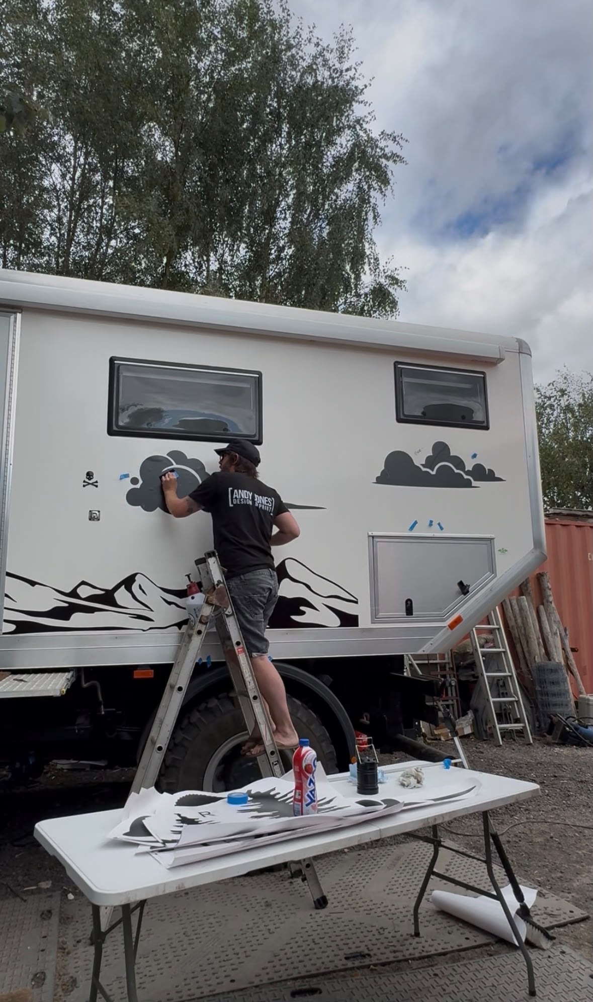 Graphic Installation by Andy Jones Design & Print, Faversham