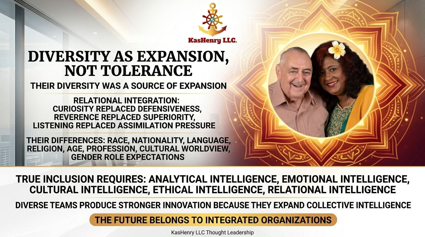 Diversity as Expansion, Not Tolerance Diversity as Expansion, Not Tolerance