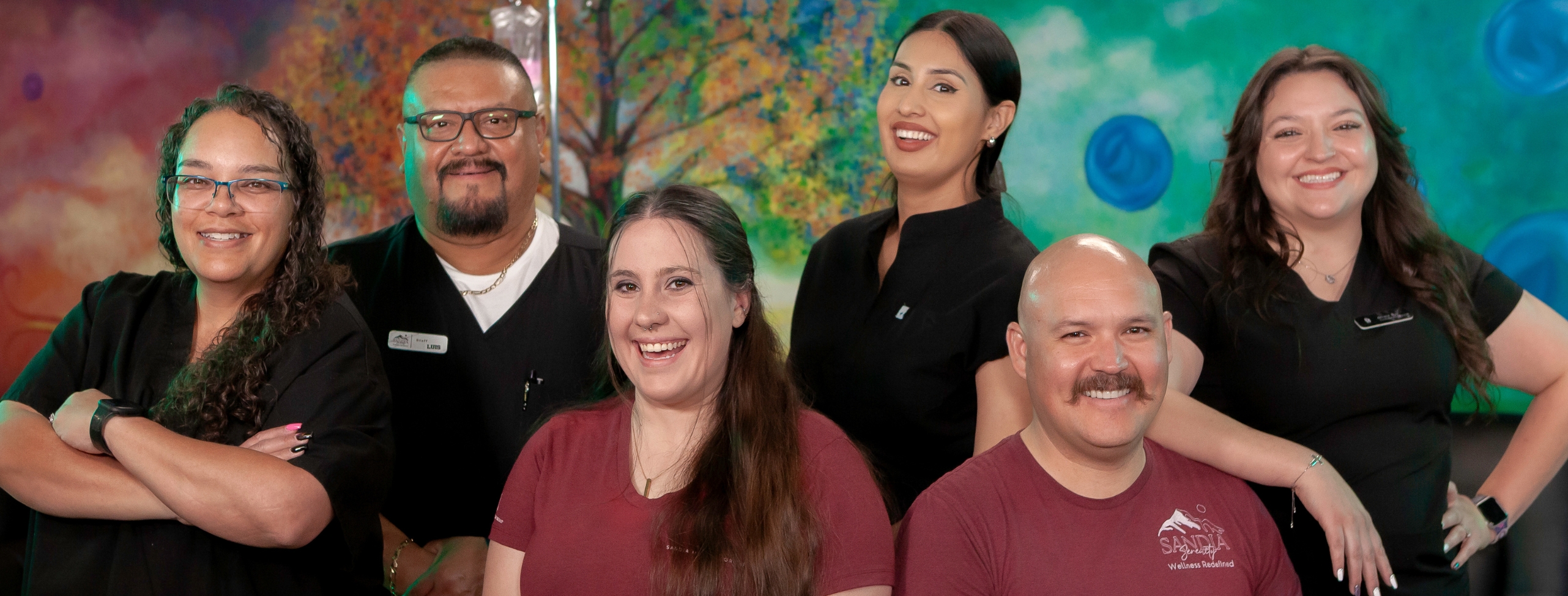 Sandia Serenity medical wellness clinic banner in Albuquerque New Mexico