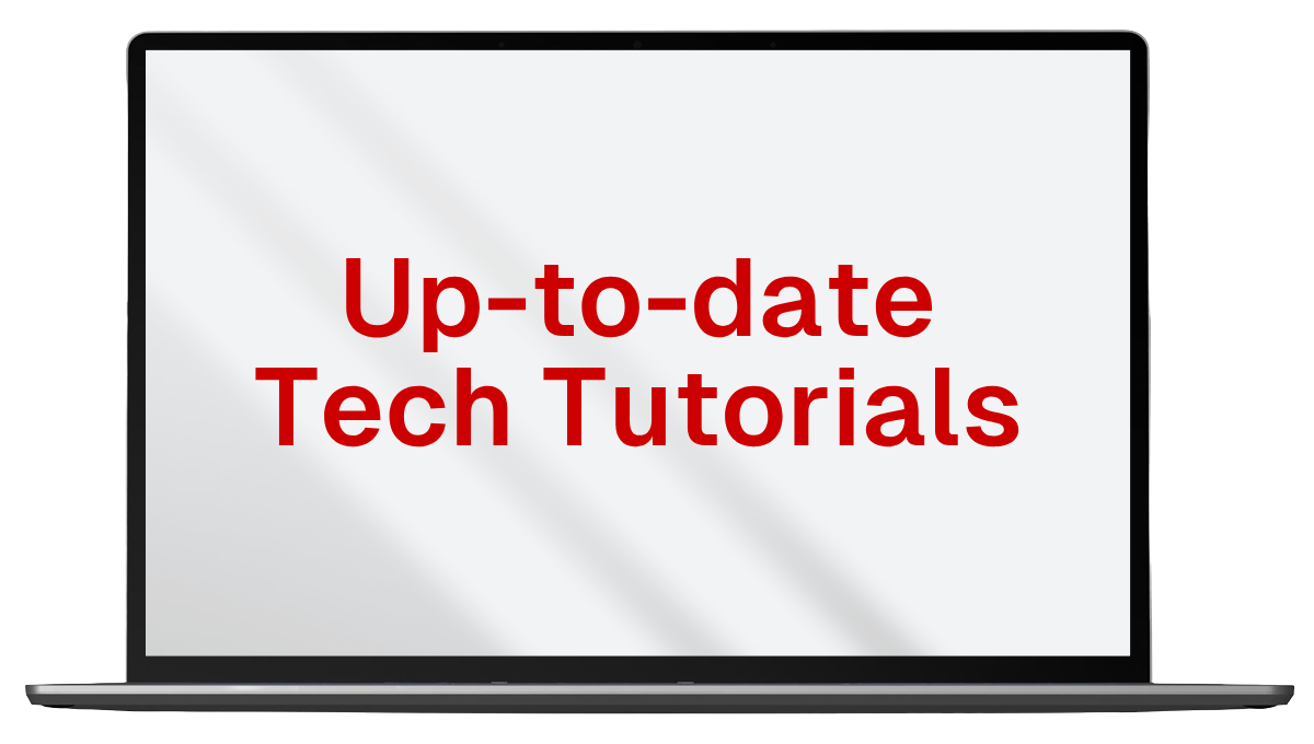 Up-to-date tech tutorials