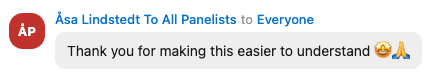 Workshop feedback