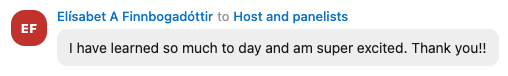 Workshop feedback