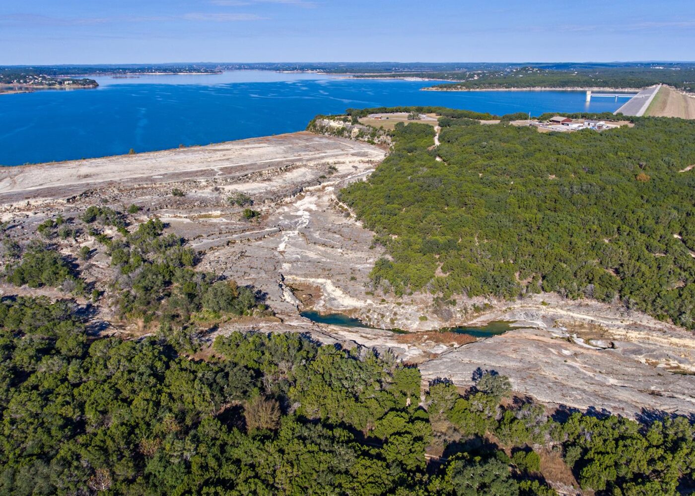 Canyon Lake: Hill Country's Favorite RV Getaway Photo from Drone