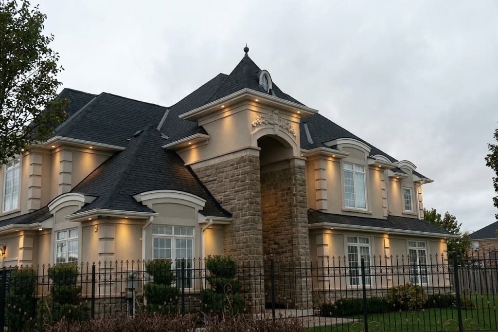 IM Roofing answering a homeowner's roofing questions in Toronto