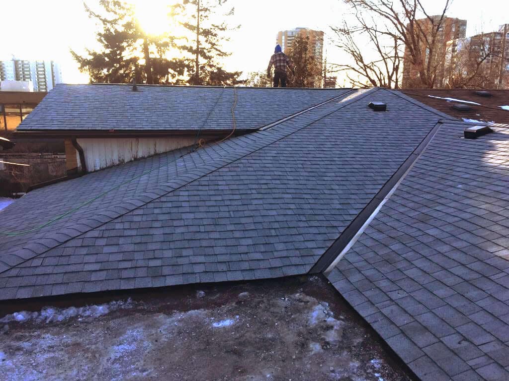Skylight installation by IM Roofing in Toronto