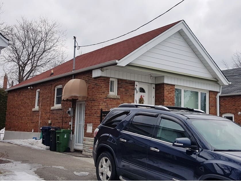 Standing seam metal roof installed on a residential home in Toronto