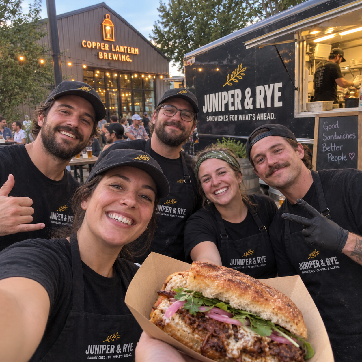Food truck team