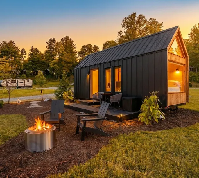 Premium Looking Glass Cabin