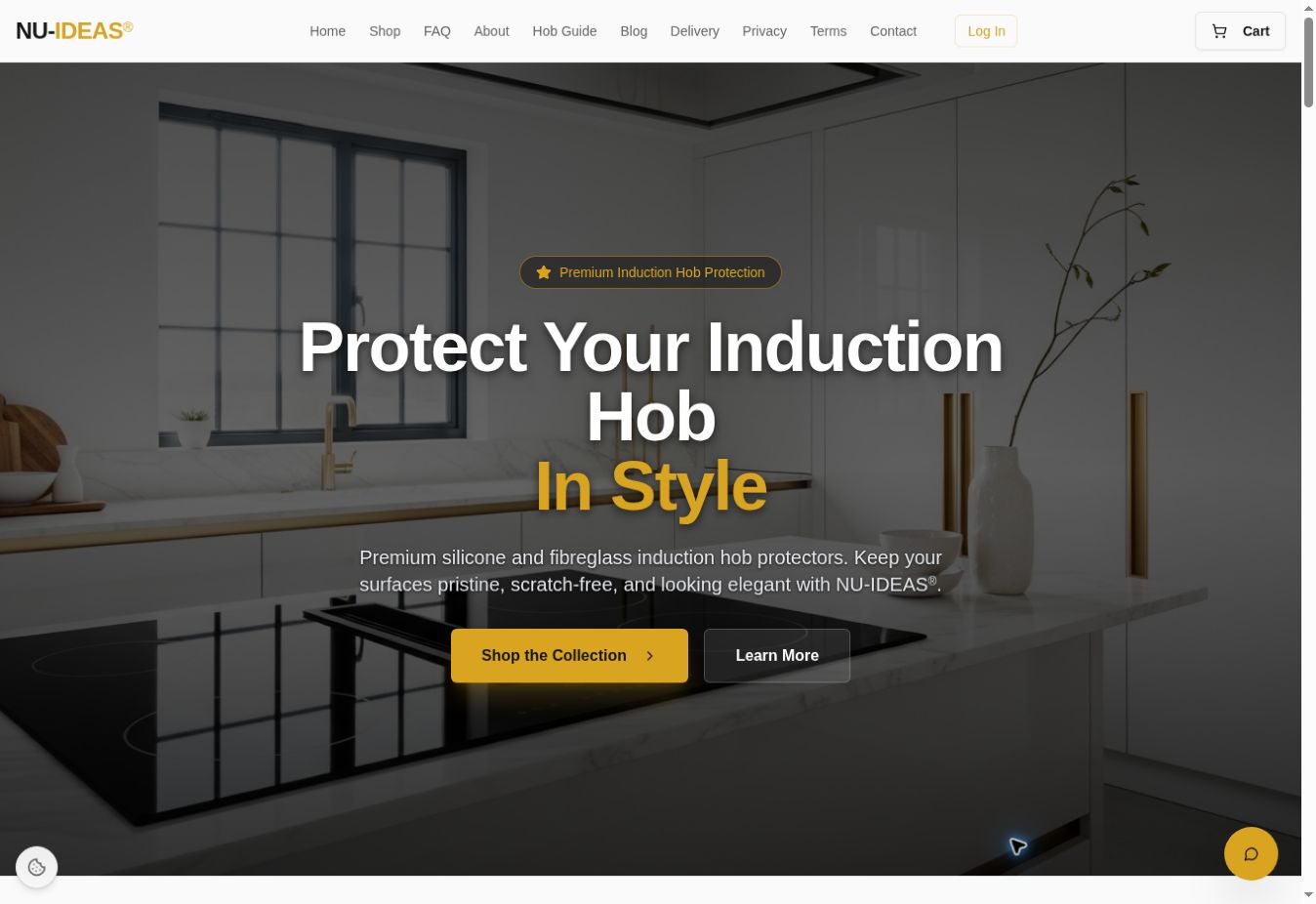 NU-IDEAS® — Kitchenware Ecommerce website preview — Ecommerce & Consumer Products