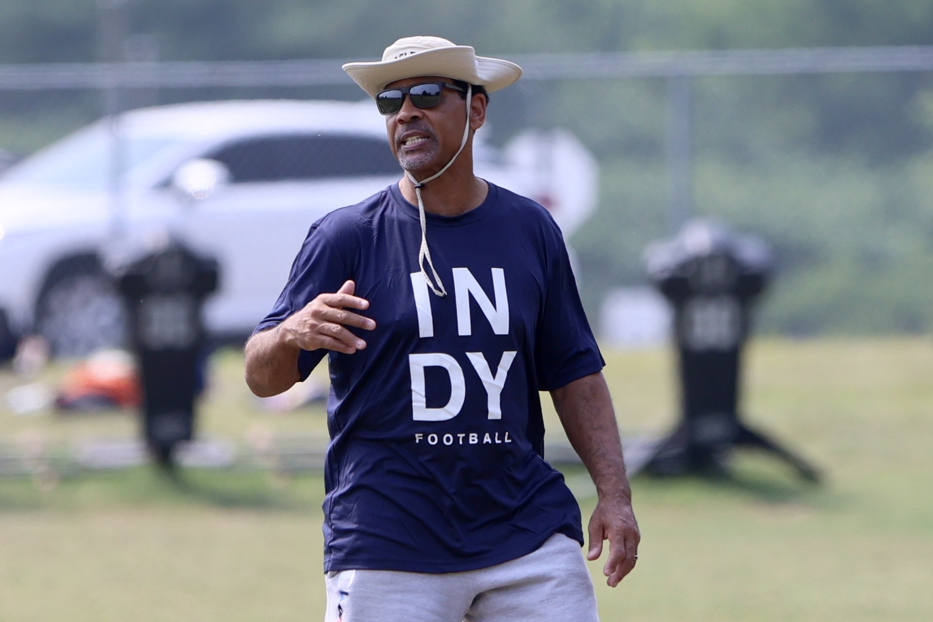 Blaine Bishop coaching photo