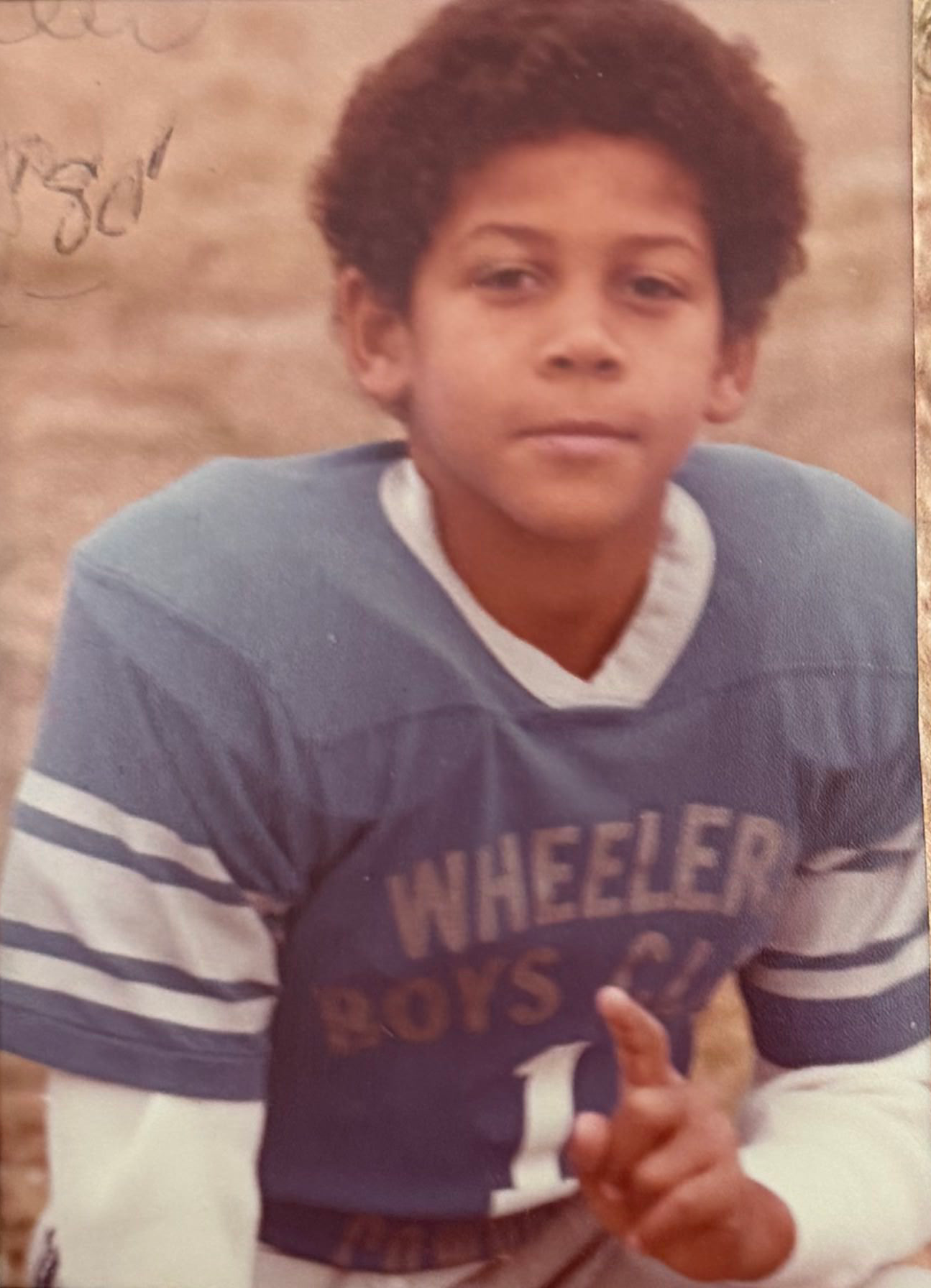 Blaine Bishop childhood photo