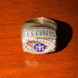 Blaine Bishop championship ring
