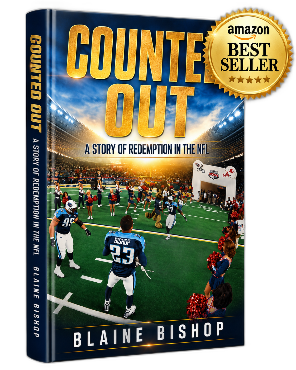 Counted Out book cover — Amazon Bestseller