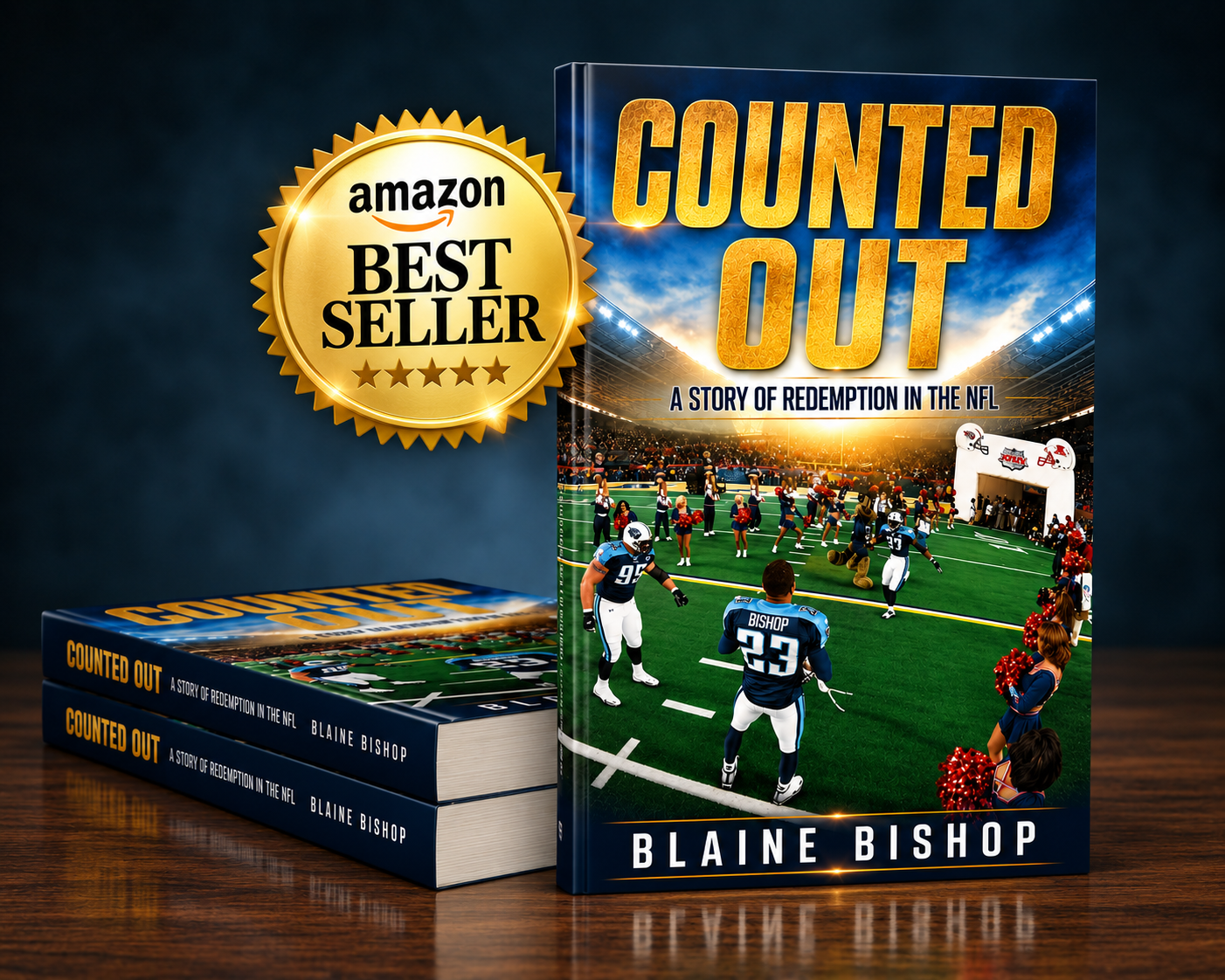 Counted Out book cover — Amazon Bestseller
