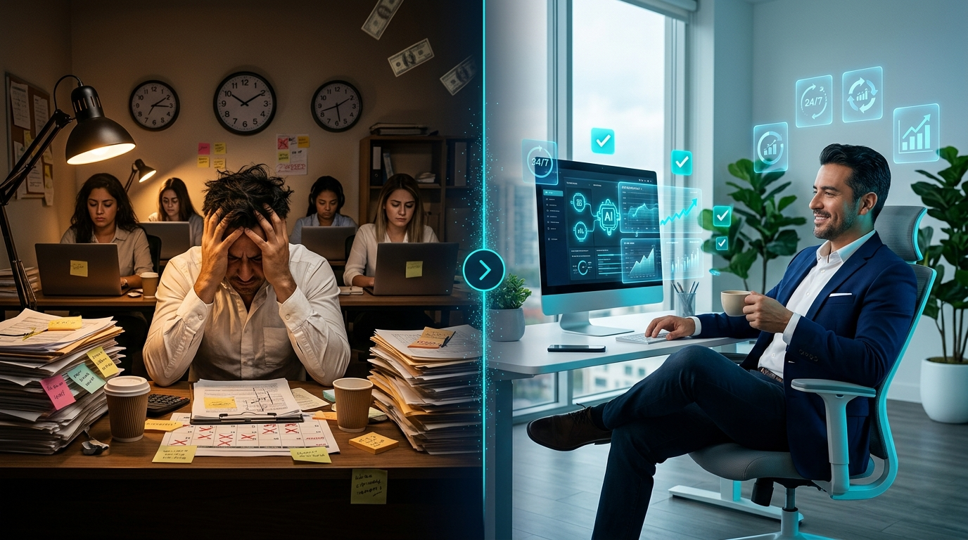 Comparación: VA tradicional vs Sistema Automatizado