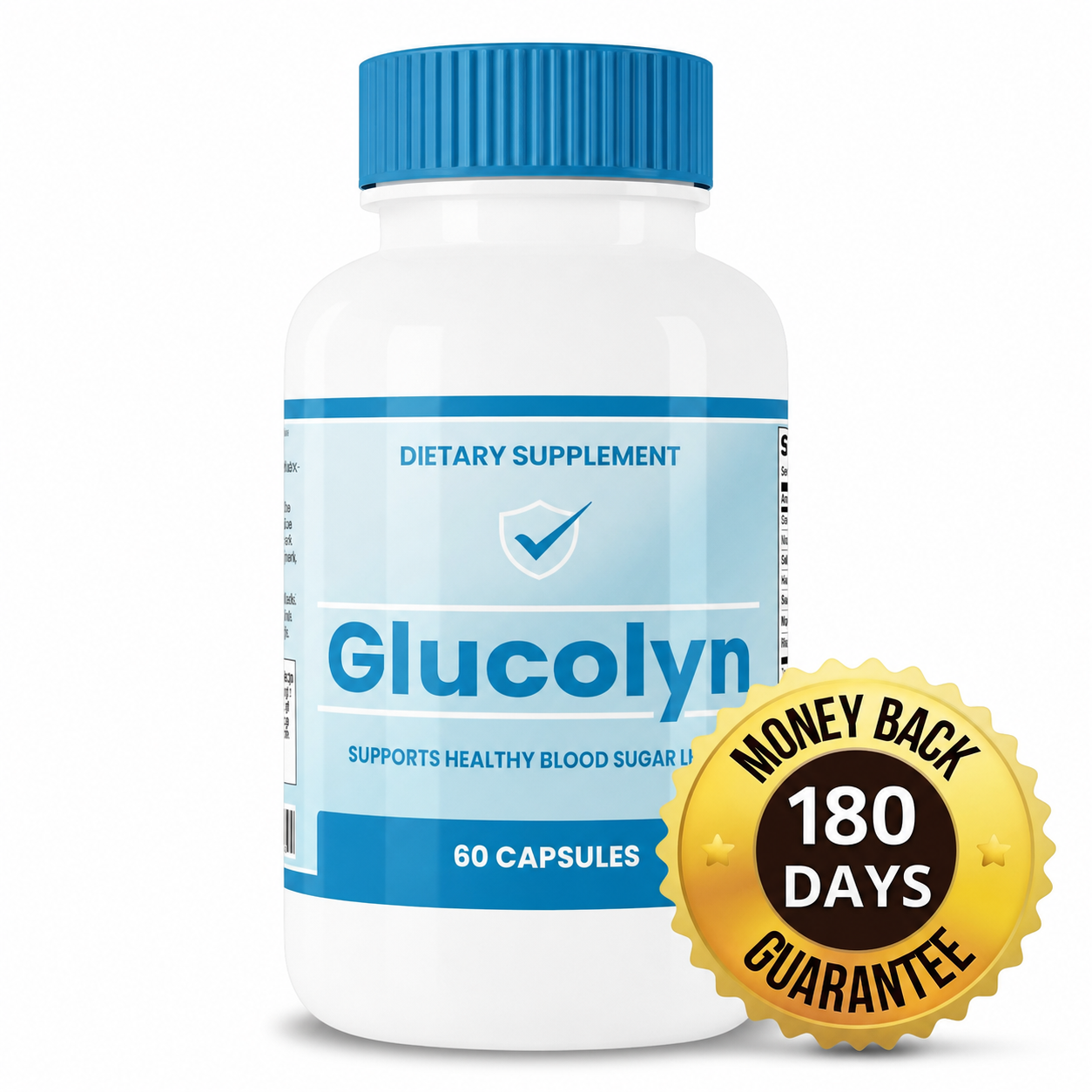 1 Bottle Glucolyn with 180 Day Guarantee