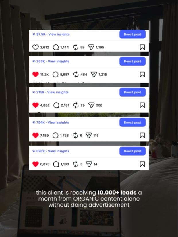client post insights