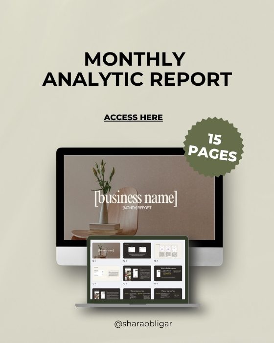 monthly analytic report