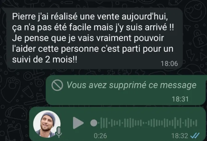 Témoignage d'un accompagné Mission Thérapeute