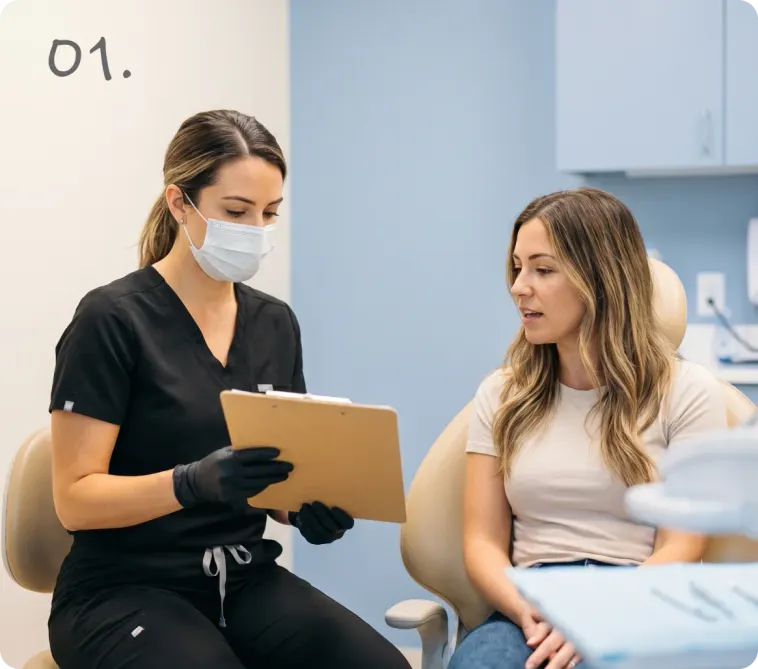 Expert clinical care with Dr. Daylis de Andrade and the Biohax Dental team