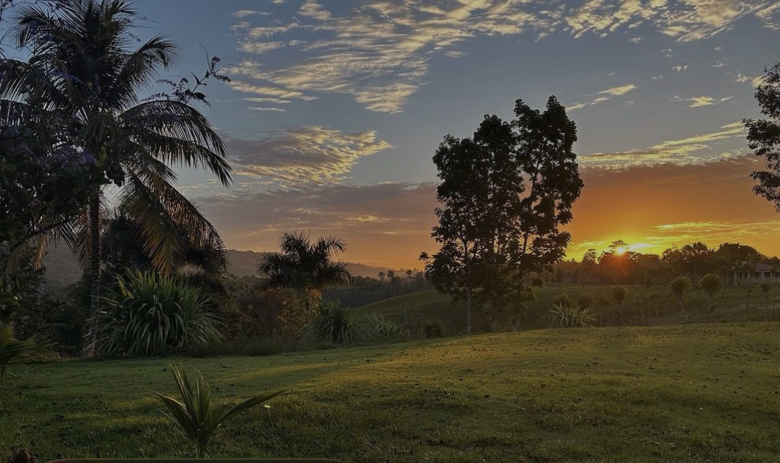 Sunrise on the land