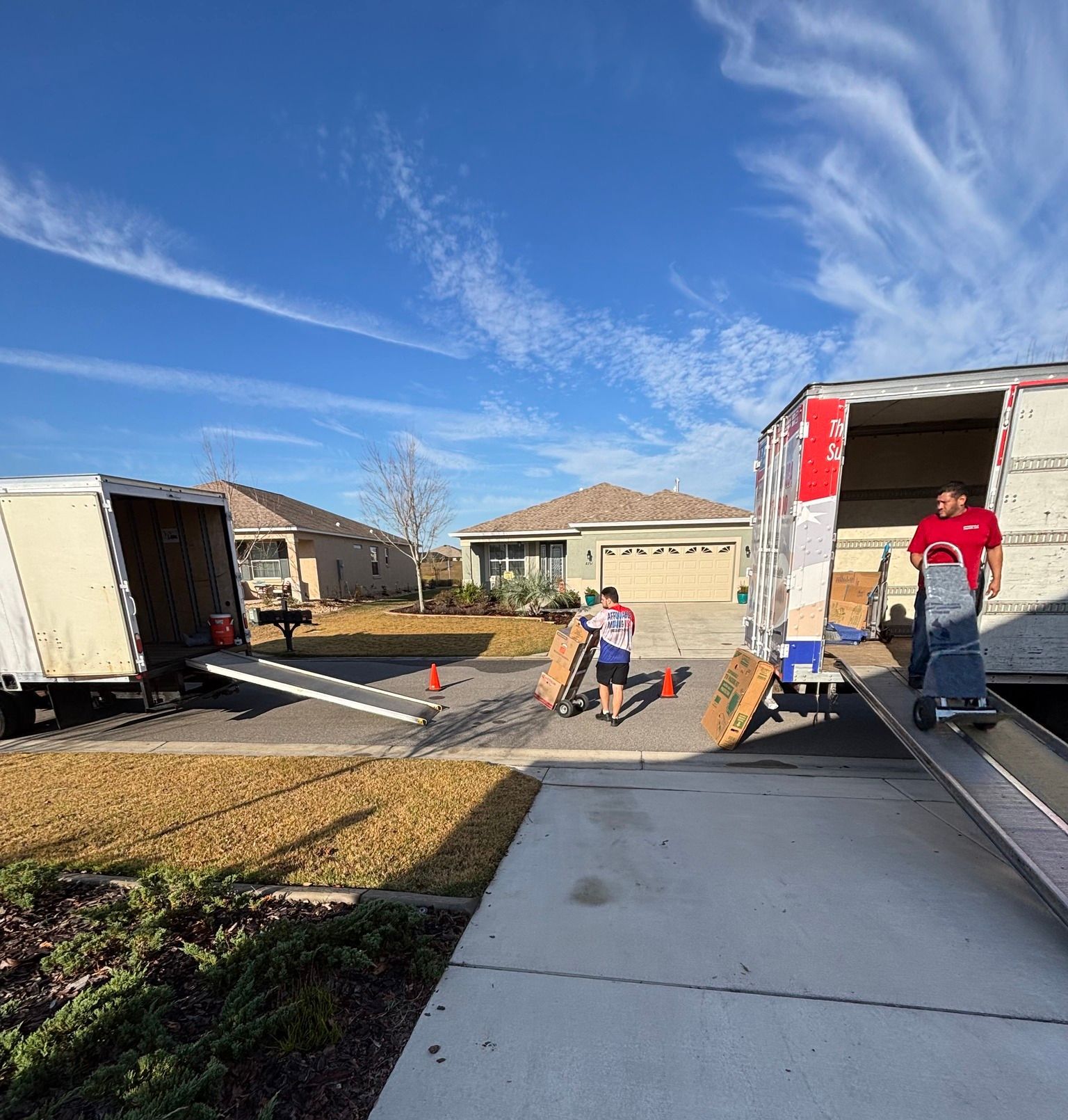 Moving boxes and professional packing supplies