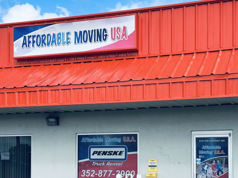Affordable Moving USA local moving truck