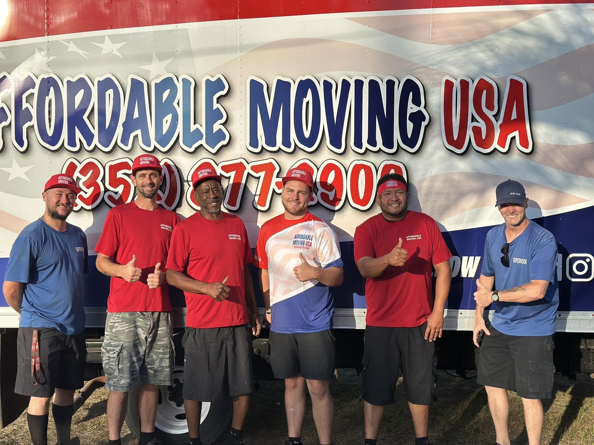 Affordable Moving USA family-owned moving team