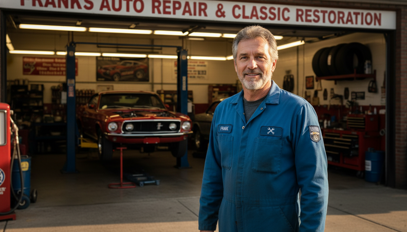 Auto shop owner using CallTrap AI