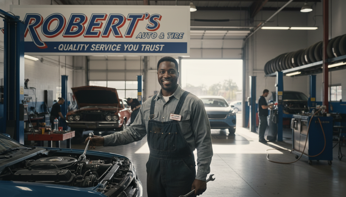 Auto shop owner using CallTrap AI