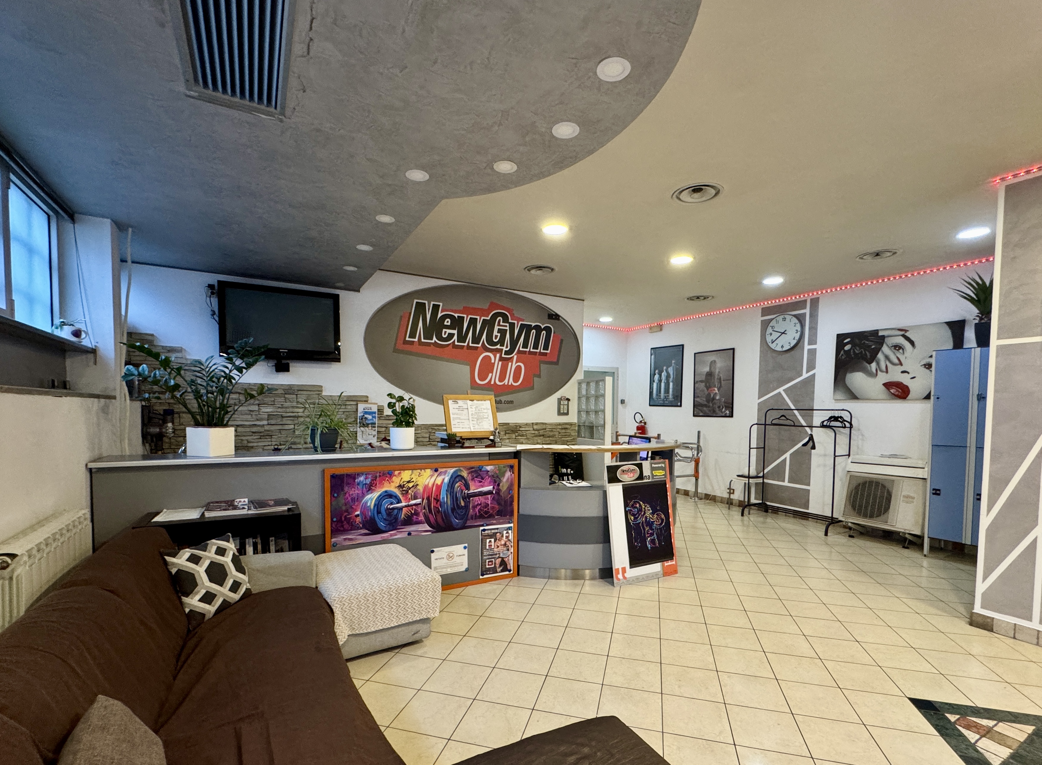 Sala corsi New Gym Club