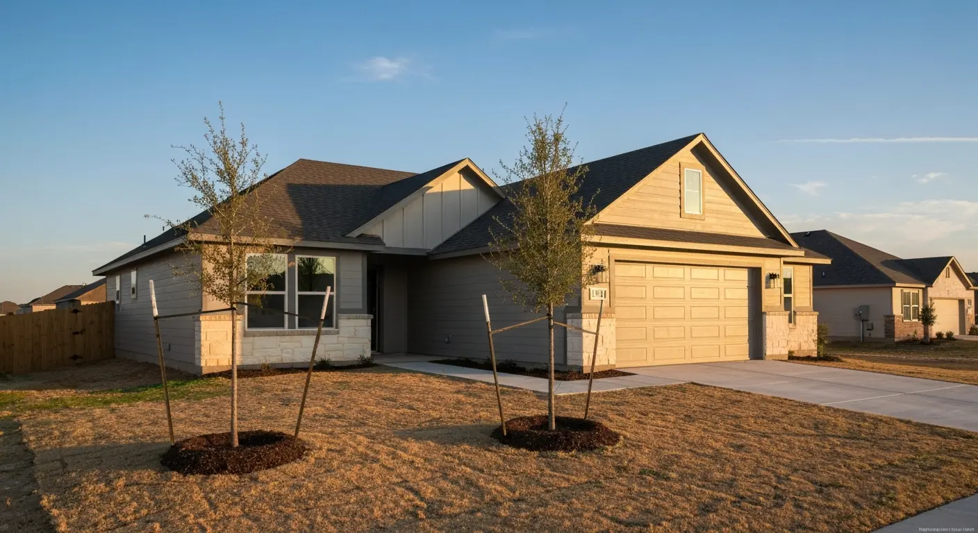 New home construction in Amarillo