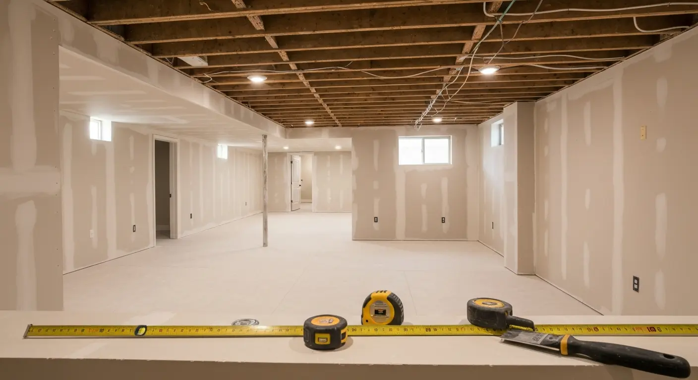Basement finishing