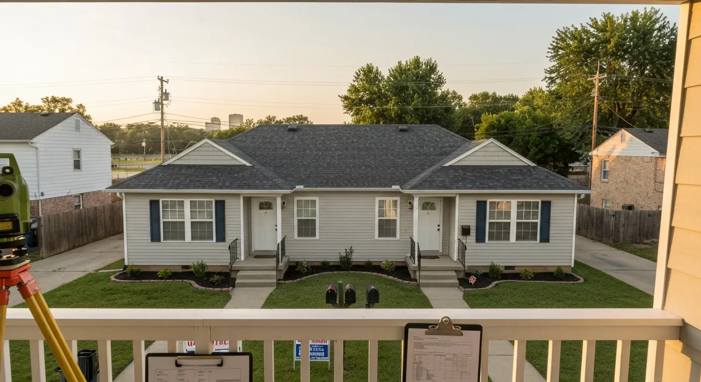 Duplex residential property