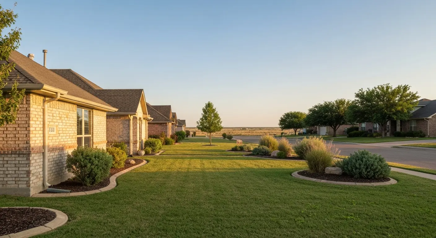Residential homes in Borger neighborhoods