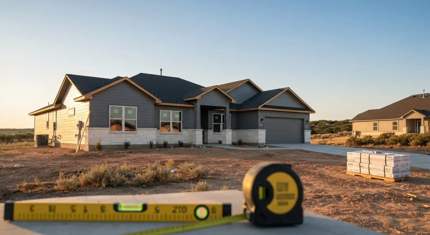 Canyon Texas new home development