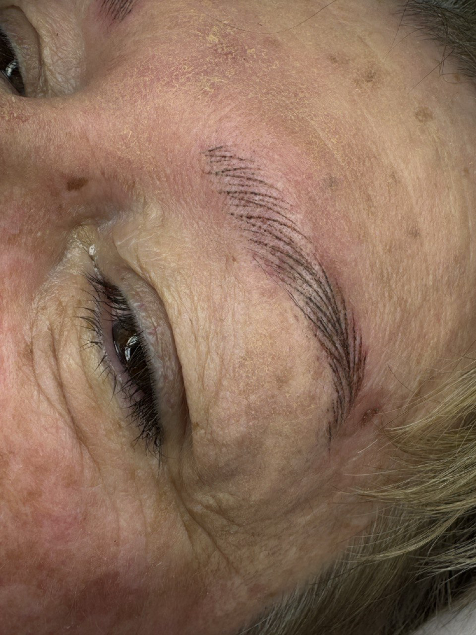 Resultado natural de micropigmentación