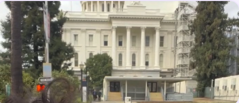 The California State Capitol in Sacramento