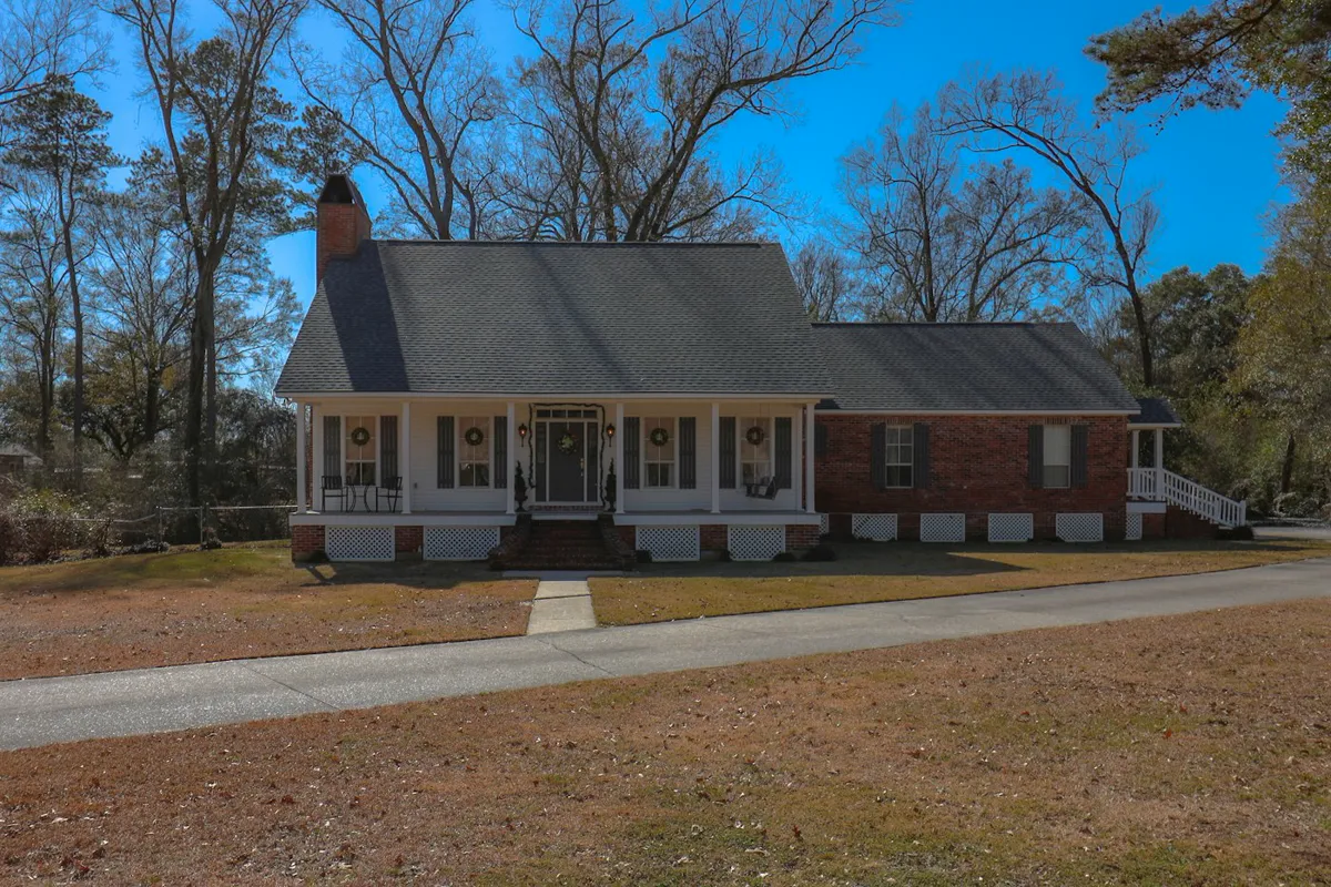 A single-family home with a front porch.