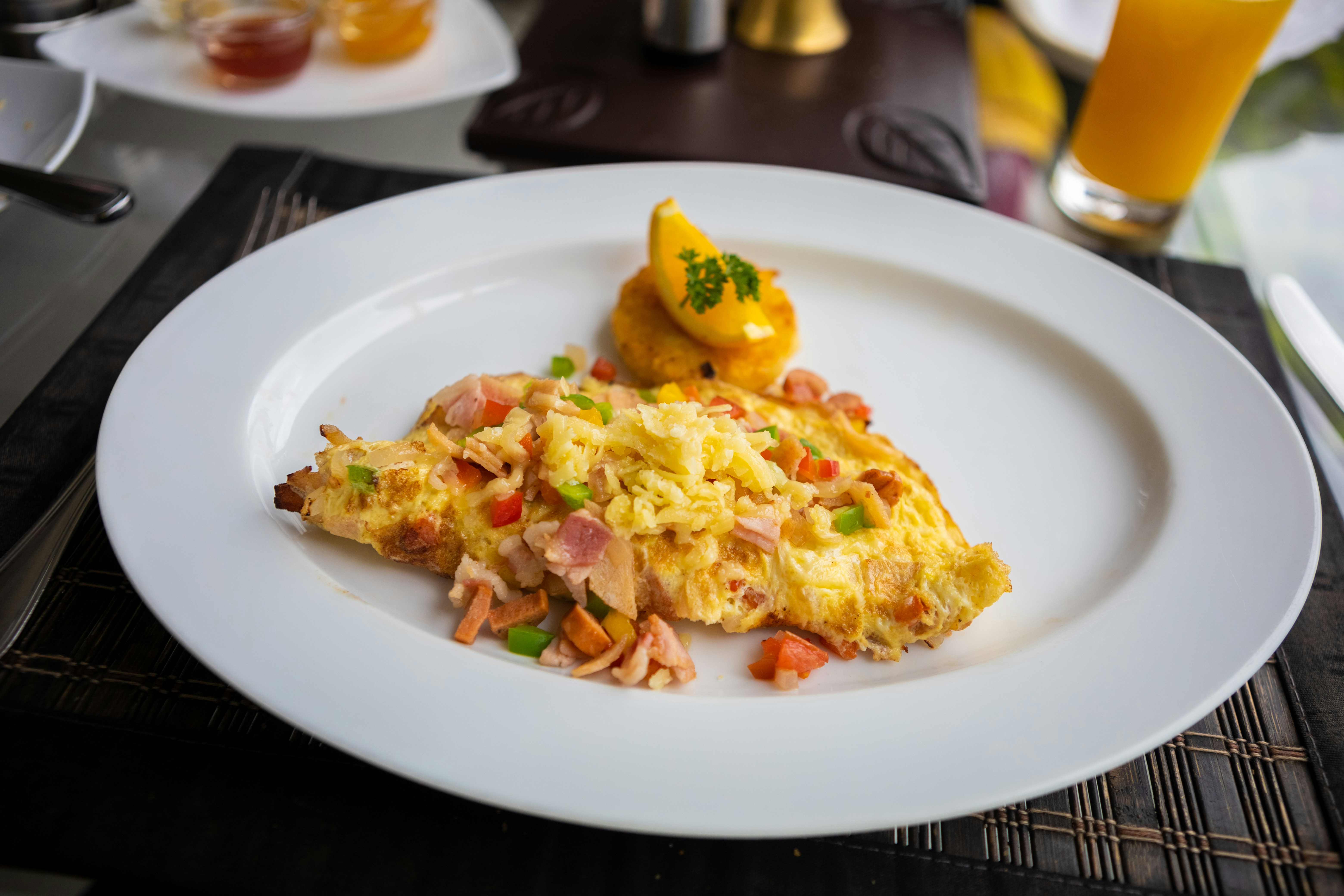 Ham and Cheese Omelet