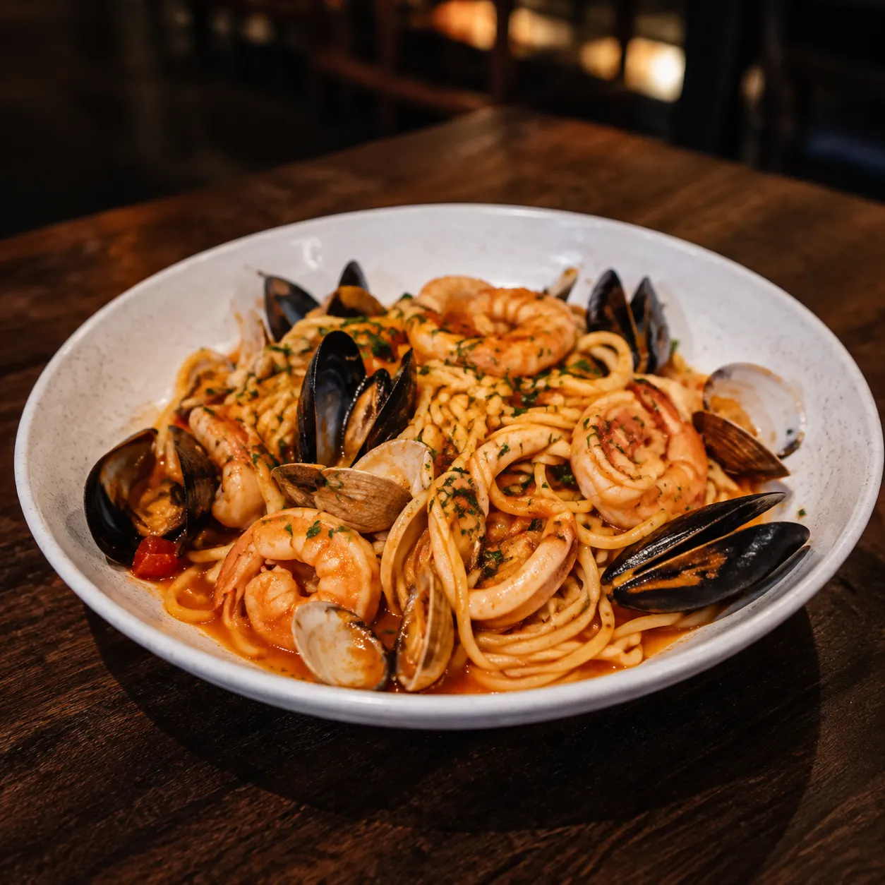 Frutti Di Mare Linguini
