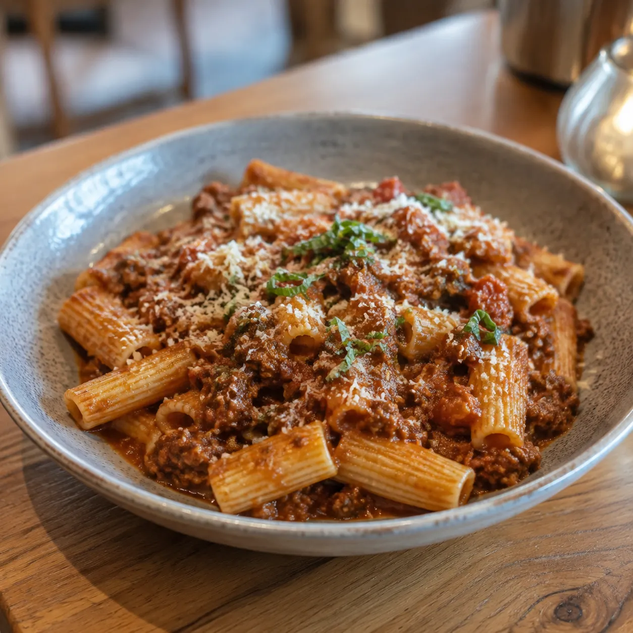 Rigatoni Alla Bolognese