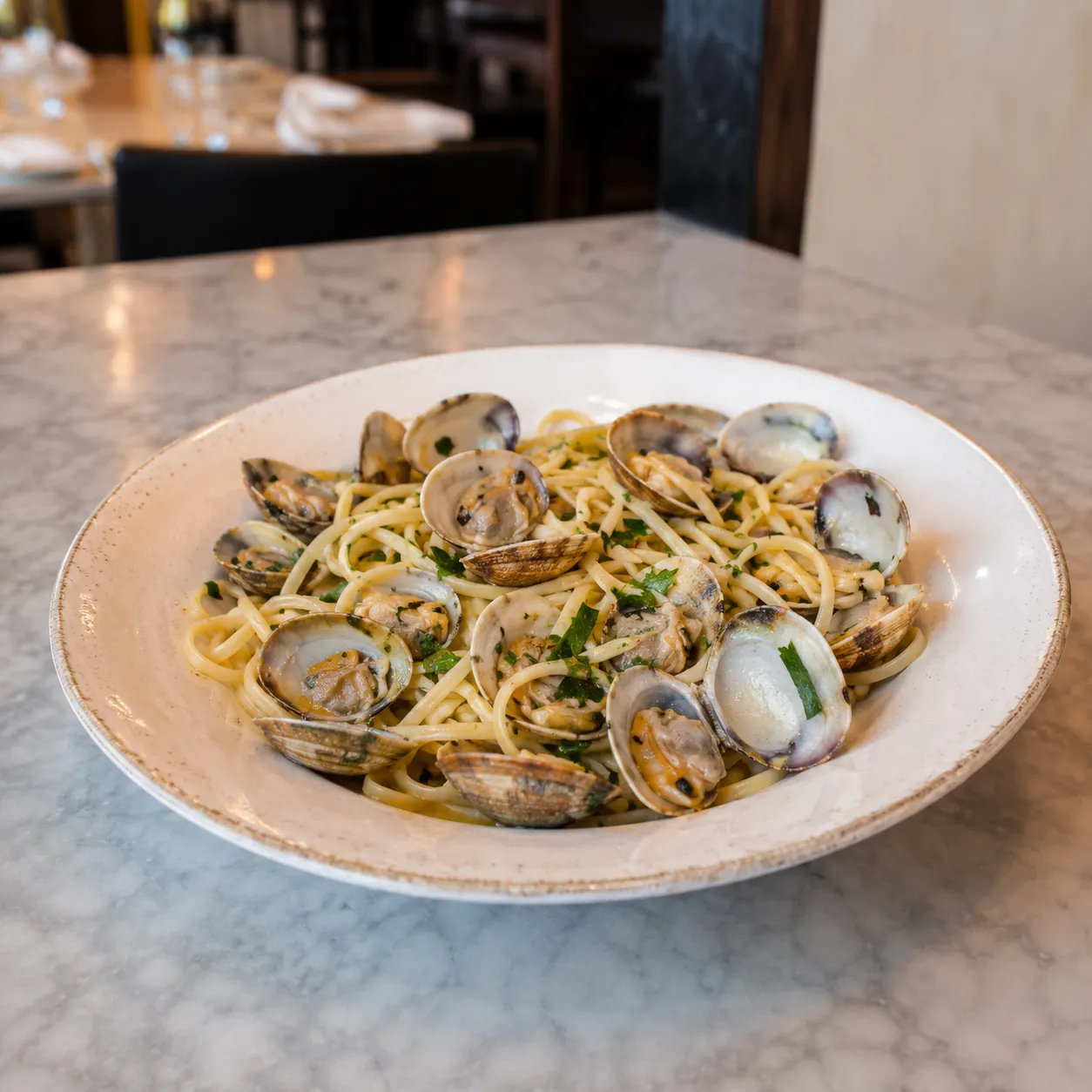 Linguini con Vongole