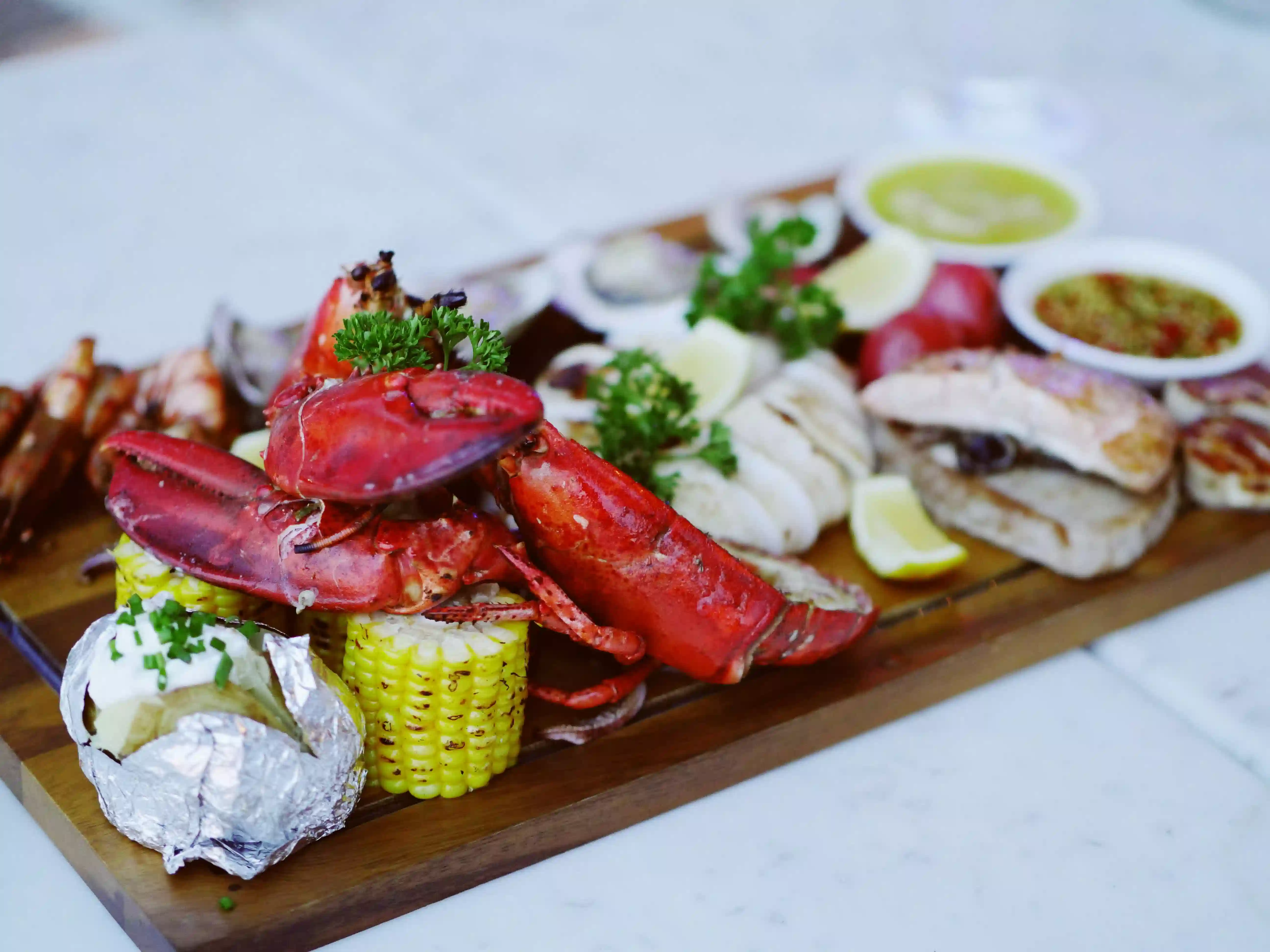Grilled Platter for Two