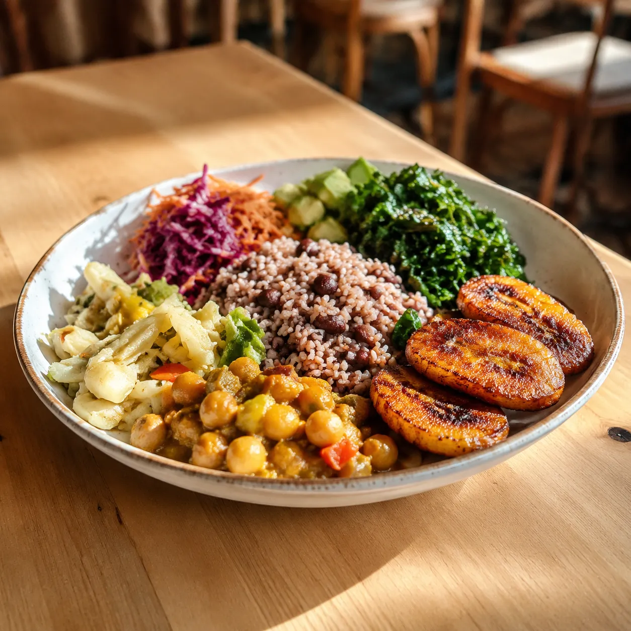 Island Vegan Platter