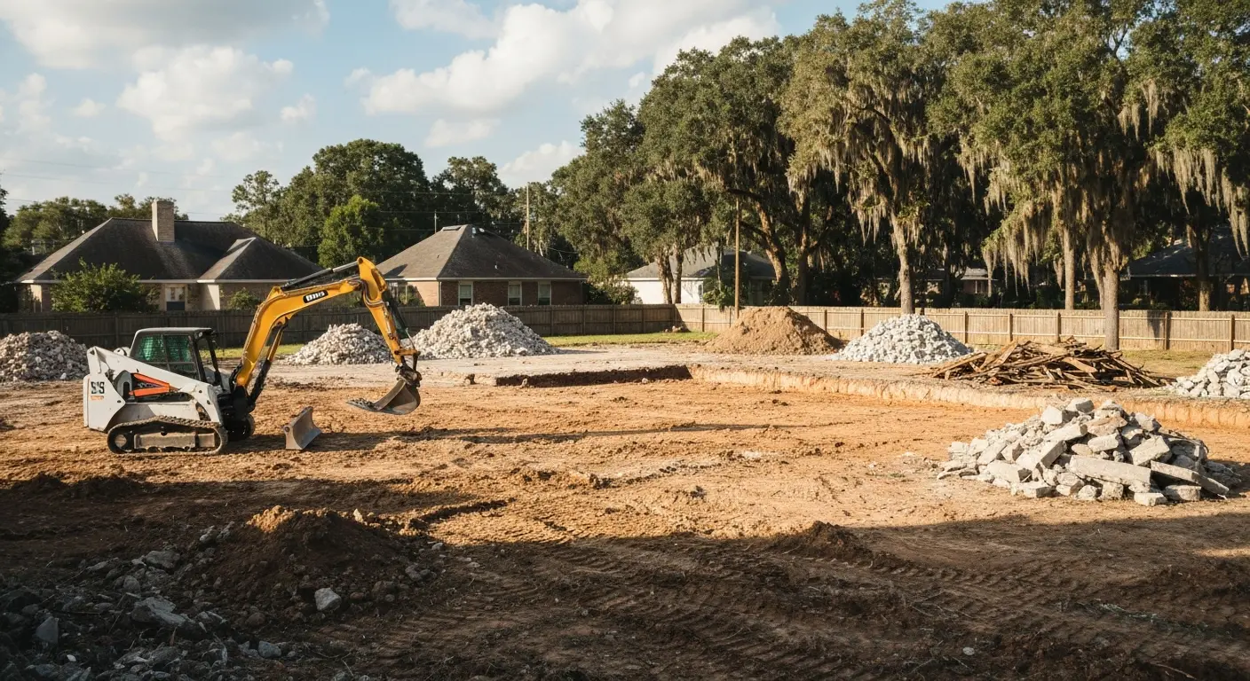 Demolition and site clearing