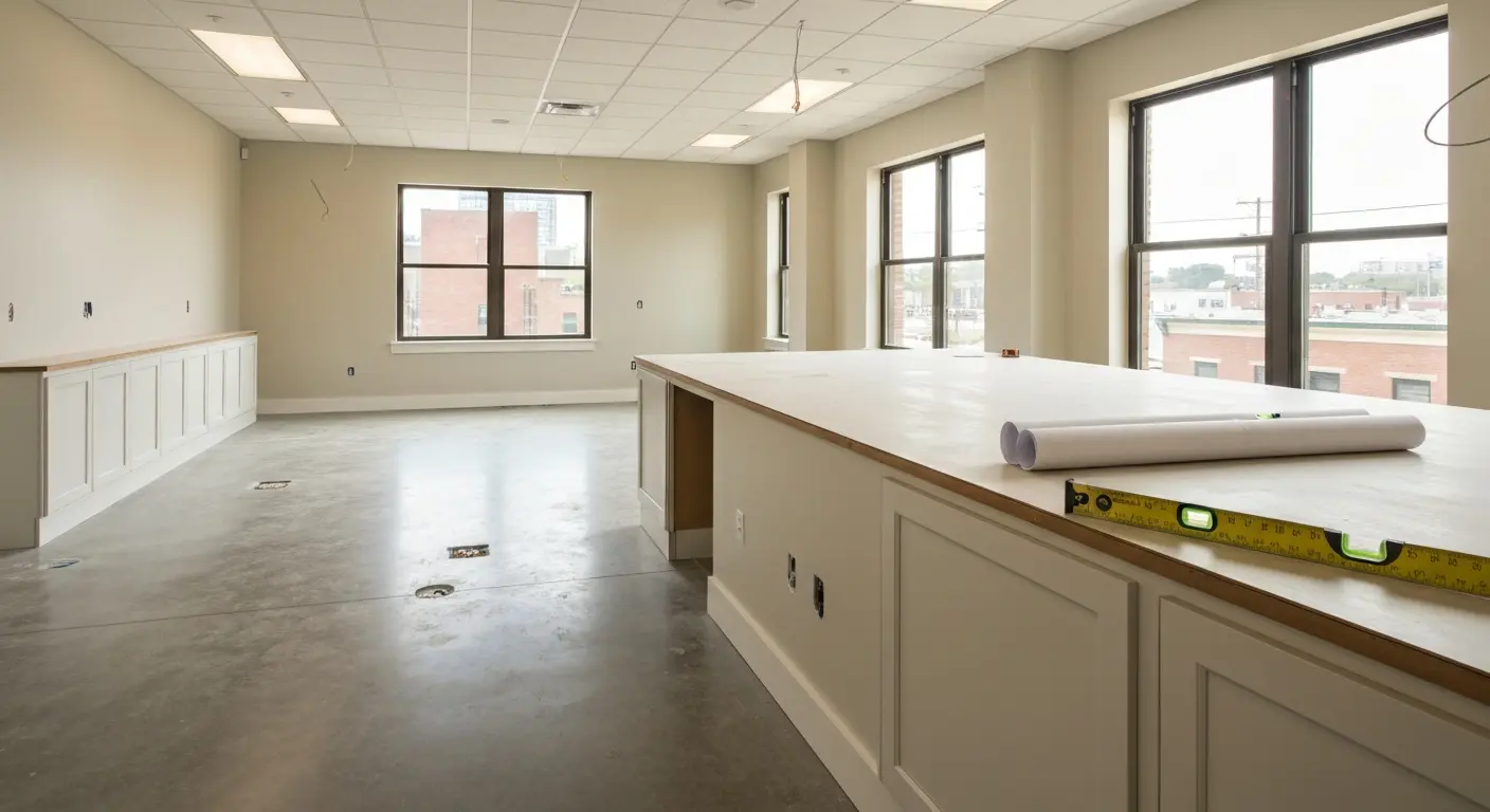 Commercial construction project