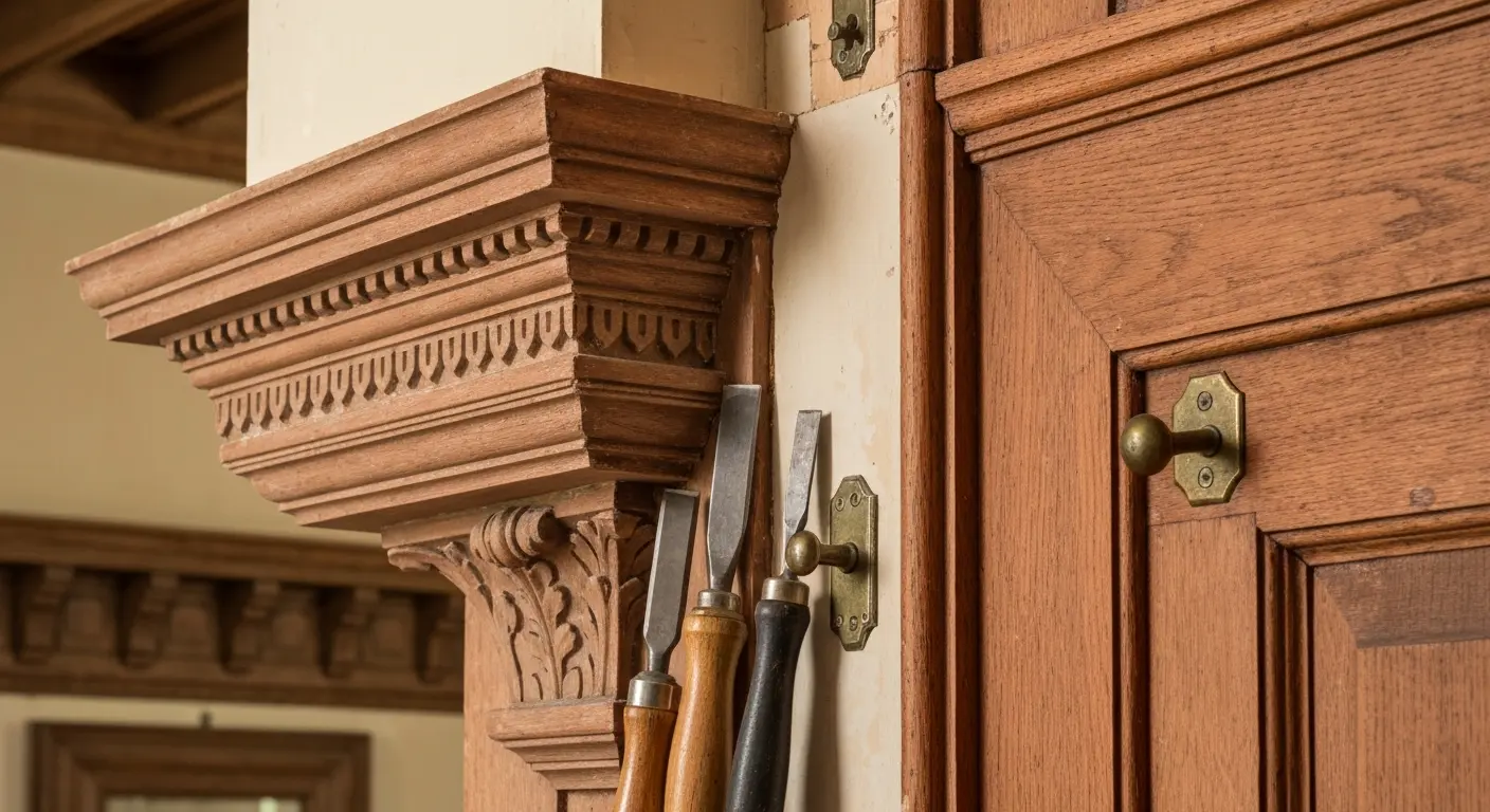 Historic home repair restoration