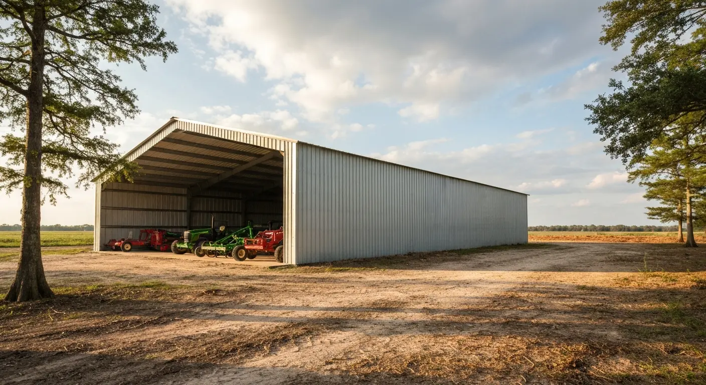 Agricultural metal building